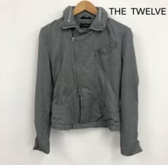 THE TWELVEザ トゥエルヴ ライダースジャケット size46 グレーのサムネイル