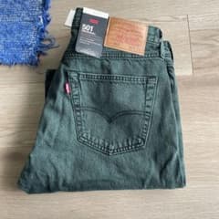 Levi's 501 Original ダークグリーン W34 L32のサムネイル