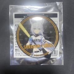 ホロライブ　ジャイアンツコラボ　白上フブキ　缶バッジのサムネイル