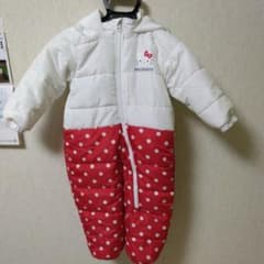 (Brand New, Unused) Hello Kitty Jumpsuit Snowsuit Ski Wear Cold Weather Protection