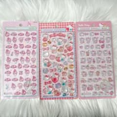 シール帳 完成品 サンリオ キティ うるちゅる ボンボンドロップシール