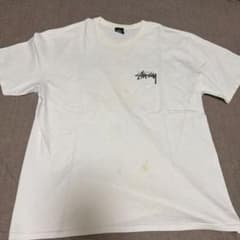 K*e様 Stussy Tシャツ ホワイト バックプリントのサムネイル