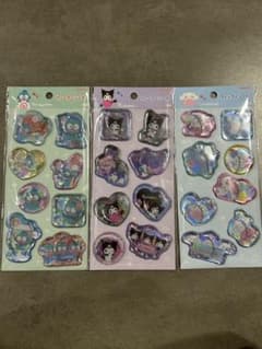 【クロミ　シナモンロール　ハンギョドン】ウォーターシール3枚セットのサムネイル