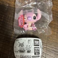 ディズニーキャラクター 推してねマスコット スティッチ ガチャのサムネイル