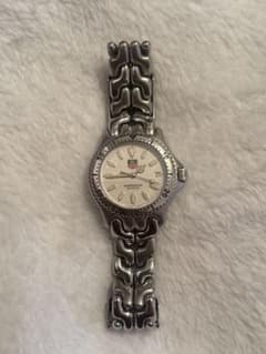 TAG HEUER S/el 白文字盤 クォーツ 不動品 付属あり ユニセックス TAG HEUER S/el 白文字盤 クォーツ 不動品 付属あり ユニセックス