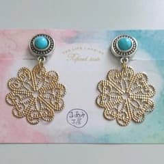 ハンドメイド☆イヤリング☆送料込12のサムネイル