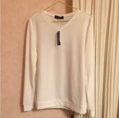 新品 ニットソー LL 白のサムネイル