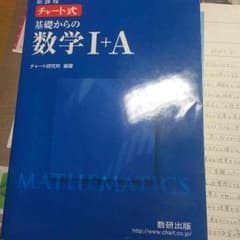 青チャート 数１Aのサムネイル