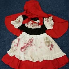 赤ずきん　コスチューム　ハロウィン　リメイクのサムネイル