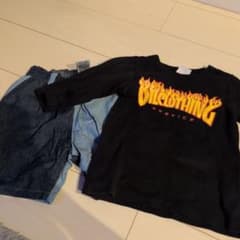 OIL CLOTHING SERVICE 長袖Tシャツ 100cmのサムネイル