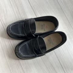 HARUTA キッズローファー ブラック　19cmEEEのサムネイル