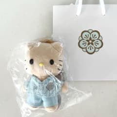 ハワイ限定】ハローキティ KAHALA ダニエル キーホルダー 水色衣装