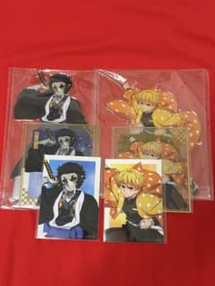 鬼滅の刃アニプレックスくじ　ビッグアクリルスタンド　我妻善逸・獪岳　その他セットのサムネイル