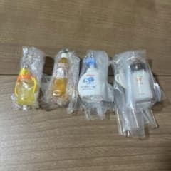Pigeon ピジョン Combi コンビ ミニチュアチャーム 哺乳瓶 4点