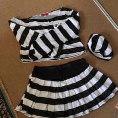 コスプレ 囚人 ３点セットのサムネイル
