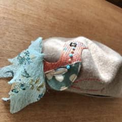 ハンドメイド　ベレー帽のサムネイル