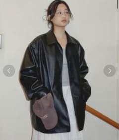 GIUNON leather jacket レザージャケット - メルカリ