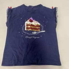 ケーキ スパンコール Tシャツ 110cmのサムネイル