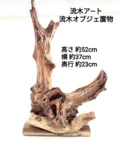 流木アート オブジェ置物 約52cm - メルカリ
