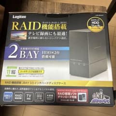 Logitec RAID対応 2 BAY HDDケースのサムネイル