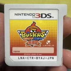 妖怪ウォッチバスターズ 赤猫団 3DS ソフトのサムネイル