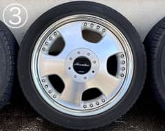 ③ work ユーロライン ディッシュ 17インチ ホイール 4本セット3本目