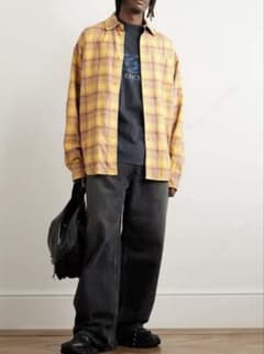 24SS /BALENCIAGA リバーシブルチェックシャツ 24SS /BALENCIAGA リバーシブルチェックシャツ - メルカリ