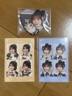 =LOVE 大場花菜 ハート缶バッジ 4カットフォトのサムネイル