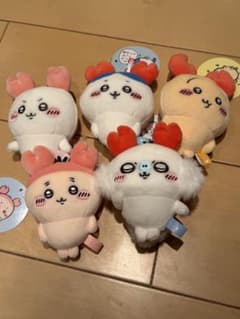 치이카와 게 마스코트 5종 세트 치이카와 벌레 토끼