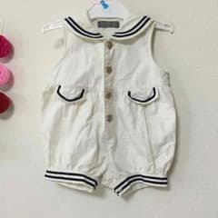 ガーナ様専用⭐️セーラー服ロンパースsize80のサムネイル