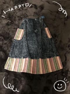 ☆新品☆デニム ロングスカートのサムネイル