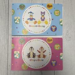 [Unused/Set of 2] Disney Mini Photo Album: Donald Duck, Chip & Dale