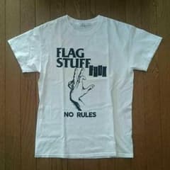 FLAGSTUFF 白 M NO RULES Tシャツのサムネイル