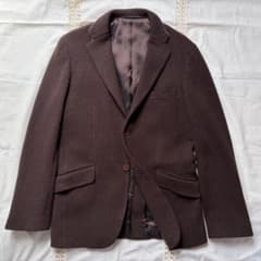 極美品 RING JACKET FULLCOUNT ニットジャケット 茶 XL