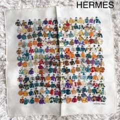美品⭐︎エルメス⭐︎シルクスカーフ カレ40 騎手柄 LES CHEVAUX 美品⭐︎エルメス⭐︎シルクスカーフ カレ40 騎手柄 LES CHEVAUX