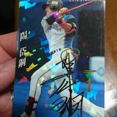 ここちゃん様専用 プロ野球カード 陽岱鋼 サイン入り キラキラのサムネイル
