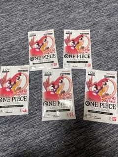 ワンピースカード ラウンドワン プロモーションパック 5パック - メルカリ