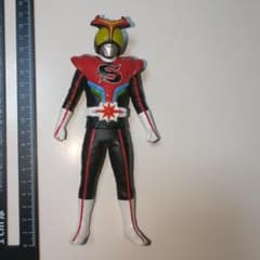 仮面ライダーストロンガー　激レア　ソフビ 入手困難)中古ソフビ 仮面ライダーストロンガー レジェンド 17センチ