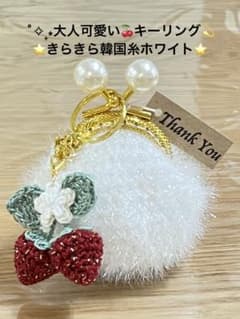 大人可愛いミニ˚✧₊キーリング(๑˃̵ᴗ˂̵)がま口ポーチ - メルカリ