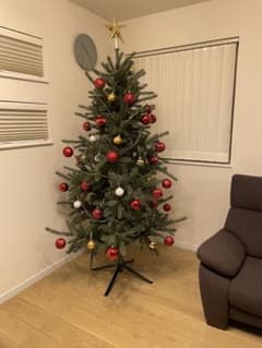 クリスマスツリー IKEA イケア 約200cm 装飾付き - メルカリ