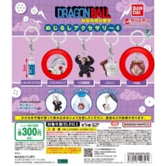 【ドラゴンボール めじるしアクセサリー4】 ブルマのバイク・仙豆　2種セットのサムネイル