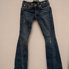 True Religion ブーツカットデニム 25 ダメージ加工 True Religion ブーツカットデニム ダメージ加工 - メルカリ