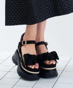 SPORTS SANDAL COLLECTION グリッターラインリボンスポサンのサムネイル