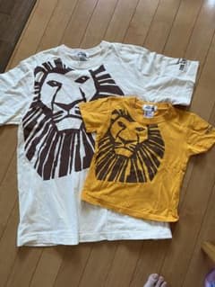劇団四季　親子ペアTシャツ　ライオンキングのサムネイル