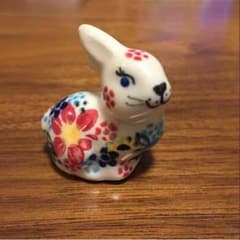 ポーリッシュポータリー★うさぎの置物のサムネイル