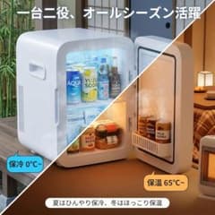 新品未使用 10L冷温庫 ミニ冷蔵庫 静音 AC/DC対応 車載 ポータブル