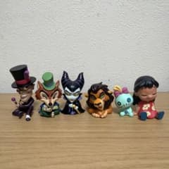 ディズニー　ガチャセット　肩ズン　まちぼうけ リロ&スティッチ　ヴィランズのサムネイル