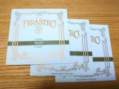 【3本】ヴァイオリン弦 PIRASTRO OLIV オリーブ E線のサムネイル