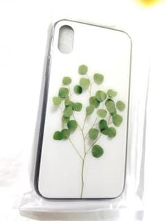 iphone x / xs 用ケース　植物　みどりのサムネイル