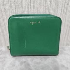 アニエスベー agnès b. グリーン 二つ折り財布のサムネイル